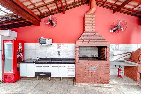 Área comum - Churrasqueira de apartamento à venda com 2 quartos, 57m² em Chácara Califórnia, São Paulo