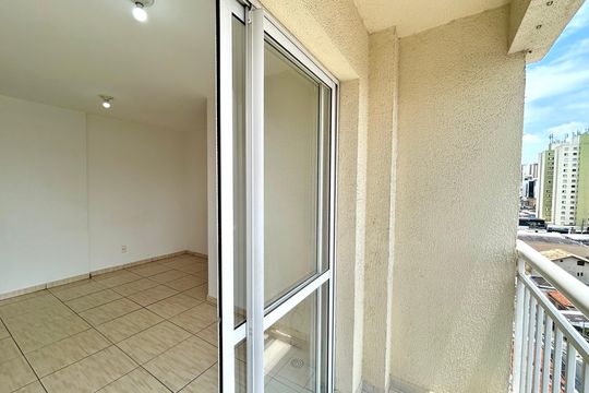 Varanda da Sala de apartamento para alugar com 2 quartos, 65m² em Vila das Palmeiras, Guarulhos