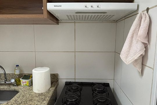 Cozinha de apartamento à venda com 2 quartos, 103m² em Utinga, Santo André