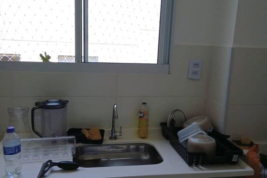 Cozinha de apartamento para alugar com 2 quartos, 40m² em Jardim Piazza Di Roma, Sorocaba