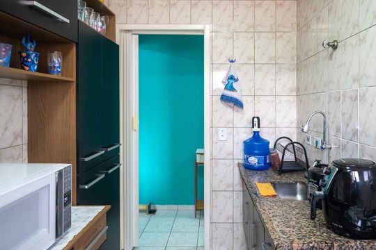 Cozinha de apartamento à venda com 2 quartos, 60m² em Vila Marte, São Paulo
