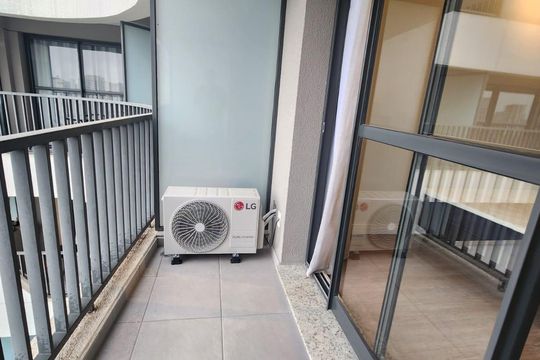 Varanda de kitnet/studio para alugar com 1 quarto, 23m² em República, São Paulo