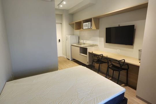Quarto de kitnet/studio para alugar com 1 quarto, 23m² em República, São Paulo