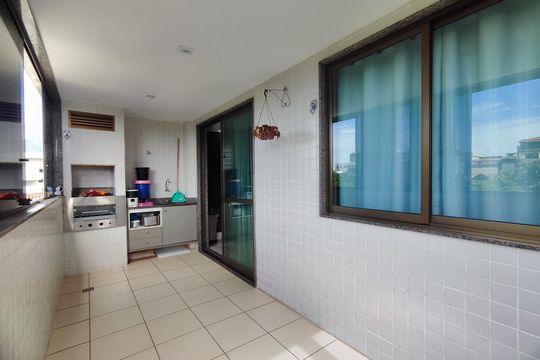 Varanda de apartamento à venda com 3 quartos, 88m² em Recreio dos Bandeirantes, Rio de Janeiro
