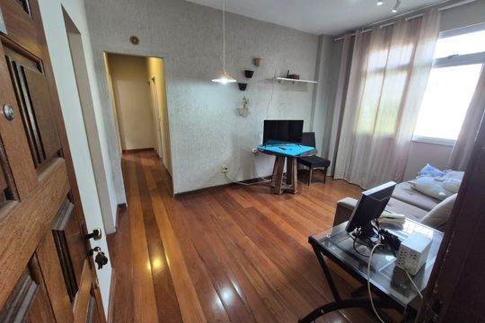 Sala de apartamento à venda com 3 quartos, 90m² em Nova Cachoeirinha, Belo Horizonte