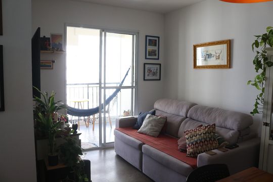 Sala de apartamento à venda com 3 quartos, 70m² em Vila Leopoldina, São Paulo