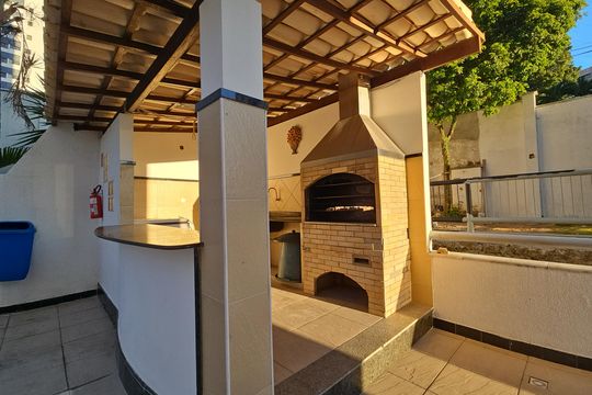 Área comum - Churrasqueira de apartamento para alugar com 3 quartos, 93m² em Itaigara, Salvador