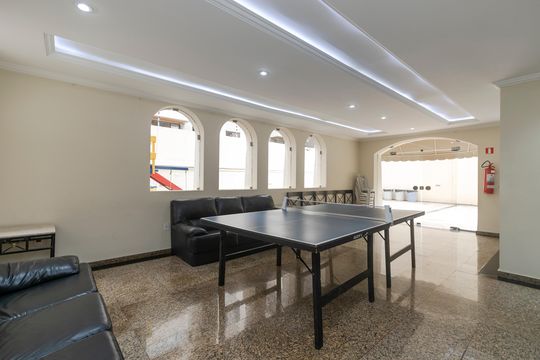 Área comum de apartamento à venda com 3 quartos, 85m² em Cidade Monções, São Paulo