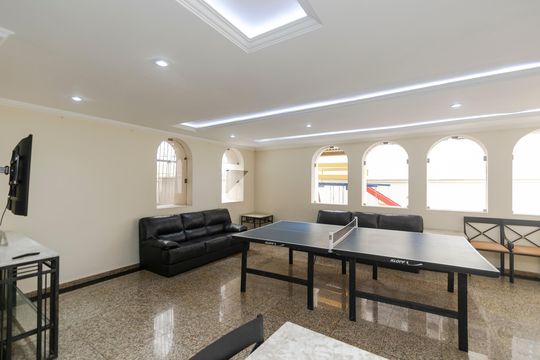 Área comum de apartamento à venda com 3 quartos, 85m² em Cidade Monções, São Paulo