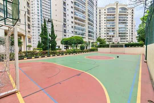 Quadra Esportiva de apartamento à venda com 3 quartos, 168m² em Jardim, Santo André
