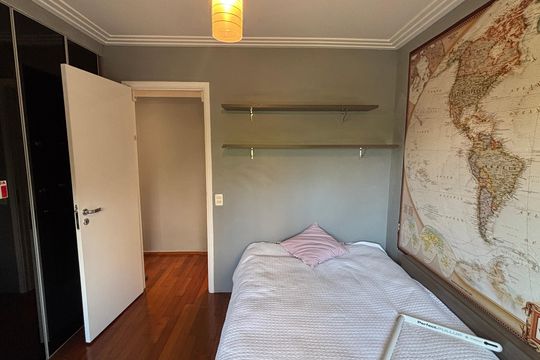 Suite 2 de apartamento à venda com 3 quartos, 168m² em Jardim, Santo André
