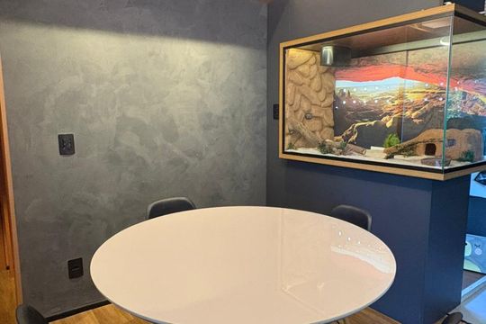 Sala de jantar de apartamento à venda com 2 quartos, 72m² em Cidade Luíza, Jundiaí
