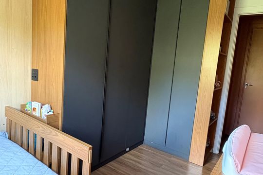 Quarto de apartamento à venda com 2 quartos, 72m² em Cidade Luíza, Jundiaí