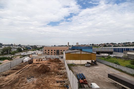 Sala - vista de apartamento para alugar com 2 quartos, 44m² em Vila Nova Bonsucesso, Guarulhos