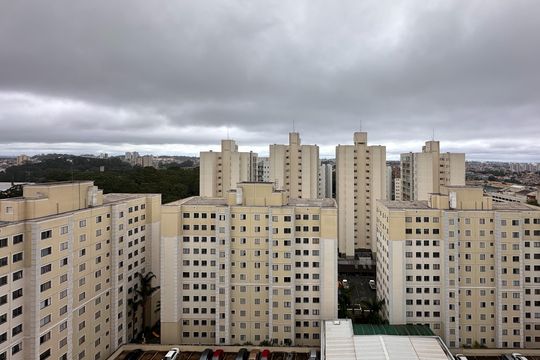 Vista da Suíte 2 de apartamento à venda com 3 quartos, 107m² em Planalto, São Bernardo do Campo