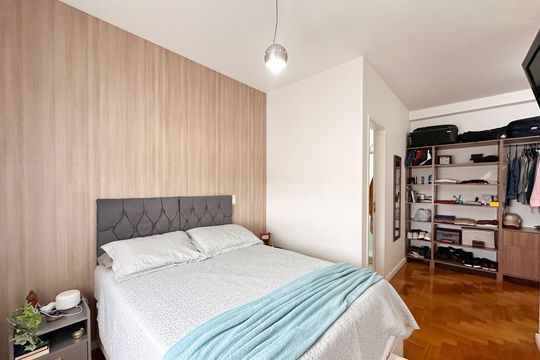 Suíte 2 de apartamento à venda com 3 quartos, 107m² em Planalto, São Bernardo do Campo