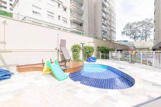 Área comum - Piscina de apartamento à venda com 3 quartos, 107m² em Planalto, São Bernardo do Campo