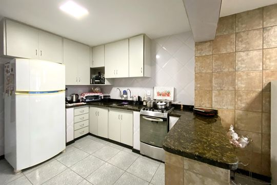 Cozinha de casa à venda com 3 quartos, 330m² em Sagrada Família, Belo Horizonte