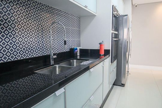 Cozinha de apartamento à venda com 2 quartos, 104m² em Parque Reboucas, São Paulo