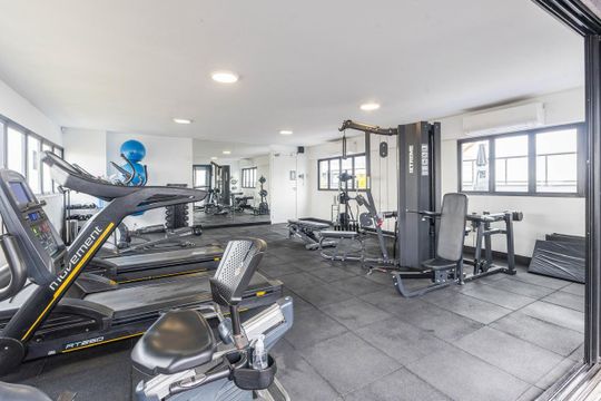 Área comum - Academia de kitnet/studio para alugar com 1 quarto, 26m² em Jardim Panorama, São Paulo