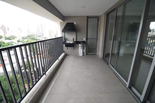 Sala - Sacada de apartamento à venda com 3 quartos, 139m² em Cambuí, Campinas