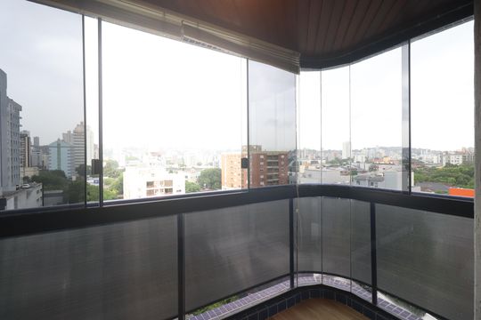 Suíte sacada de apartamento à venda com 3 quartos, 118m² em Rio Branco, Novo Hamburgo