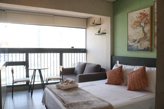 Quarto de kitnet/studio para alugar com 1 quarto, 24m² em Barra Funda, São Paulo