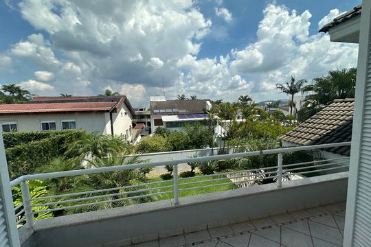 Varanda Suíte 2 de casa à venda com 5 quartos, 580m² em Alphaville Industrial, Barueri