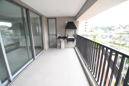 Sala - Sacada de apartamento à venda com 3 quartos, 139m² em Cambuí, Campinas