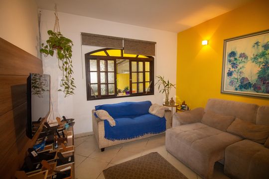 Sala de casa de condomínio à venda com 4 quartos, 172m² em Vila Cordeiro, São Paulo