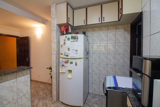 Cozinha de casa de condomínio à venda com 4 quartos, 172m² em Vila Cordeiro, São Paulo
