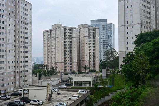 Vista da Suíte 1 de apartamento à venda com 2 quartos, 59m² em Vila Andrade, São Paulo