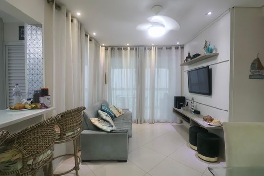 Apartamento para alugar com 3 quartos, 130m² em Balneario Cidade Atlantica, Guarujá