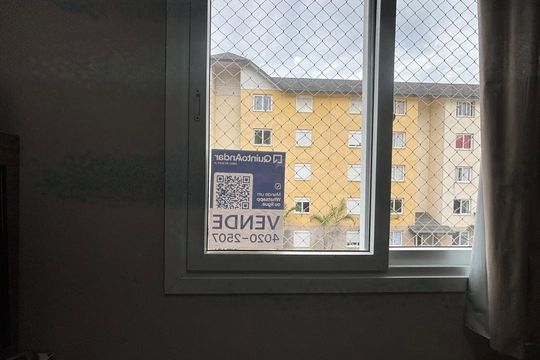 Placa Cod.JDIL-142 de apartamento à venda com 2 quartos, 57m² em São Jorge, Novo Hamburgo