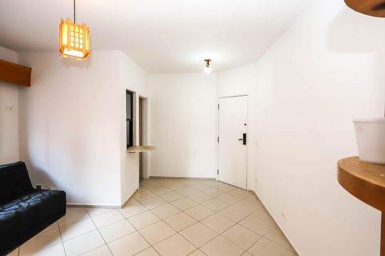 Sala de apartamento para alugar com 1 quarto, 45m² em Vila Mariana, São Paulo