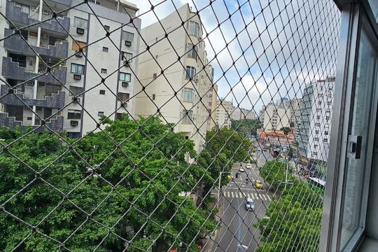Área externa de apartamento para alugar com 3 quartos, 83m² em Humaitá, Rio de Janeiro