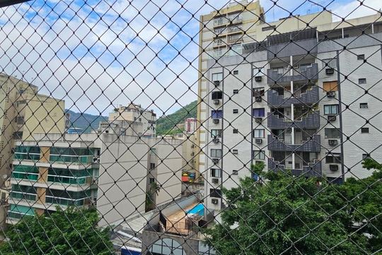 Área externa de apartamento para alugar com 3 quartos, 83m² em Humaitá, Rio de Janeiro