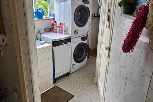 Área de serviço de apartamento para alugar com 3 quartos, 83m² em Humaitá, Rio de Janeiro