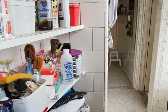 Cozinha de apartamento para alugar com 3 quartos, 83m² em Humaitá, Rio de Janeiro