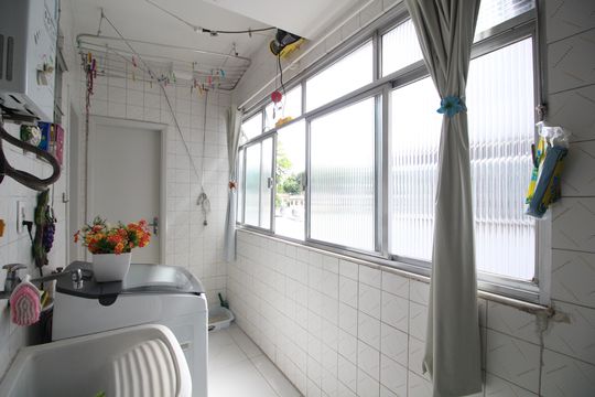 Área de Serviço de apartamento à venda com 3 quartos, 79m² em Pechincha, Rio de Janeiro