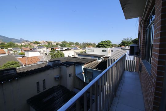 Varanda de apartamento à venda com 2 quartos, 79m² em Pechincha, Rio de Janeiro