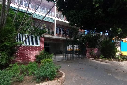 Fachada de apartamento à venda com 3 quartos, 79m² em Pechincha, Rio de Janeiro
