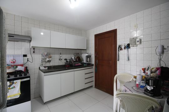 Cozinha de apartamento à venda com 3 quartos, 79m² em Pechincha, Rio de Janeiro