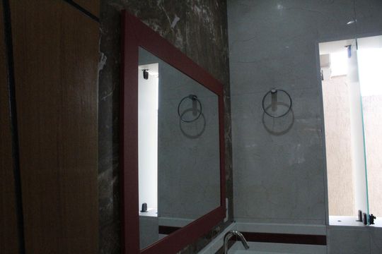 Banheiro Social de casa de condomínio à venda com 3 quartos, 140m² em Praça da Bandeira, Rio de Janeiro
