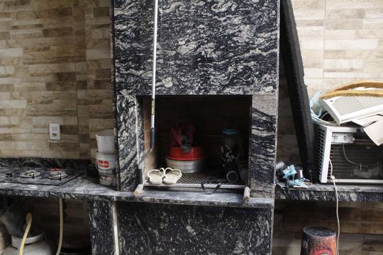 Churrasqueira de casa de condomínio à venda com 3 quartos, 140m² em Praça da Bandeira, Rio de Janeiro