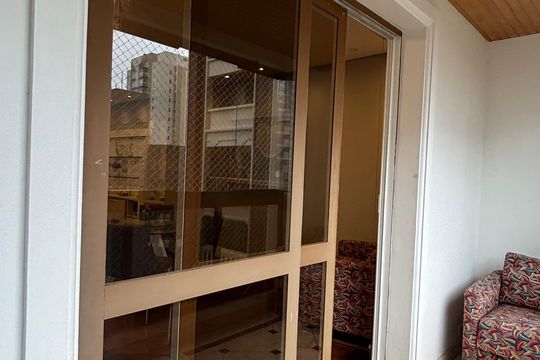 Sala - Sala de Estar Varanda de apartamento à venda com 4 quartos, 260m² em Jardim, Santo André