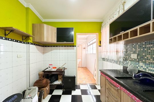Cozinha de apartamento à venda com 2 quartos, 61m² em Rudge Ramos, São Bernardo do Campo