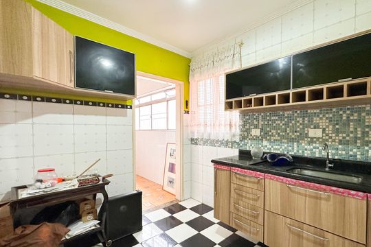 Cozinha de apartamento à venda com 2 quartos, 61m² em Rudge Ramos, São Bernardo do Campo