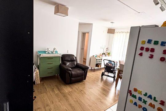 Sala de apartamento para alugar com 2 quartos, 54m² em Jardim Recanto Suave, Cotia