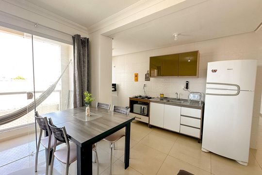 Sala de Jantar de apartamento para alugar com 2 quartos, 80m² em Ingleses do Rio Vermelho, Florianópolis